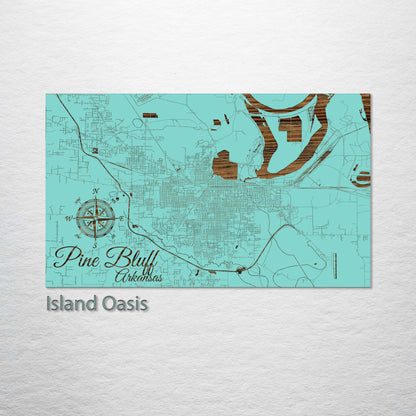 Pine Bluff, Arkansas Street Map