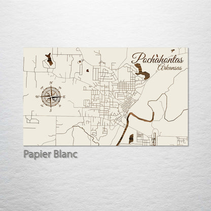 Pocahontas, Arkansas Street Map