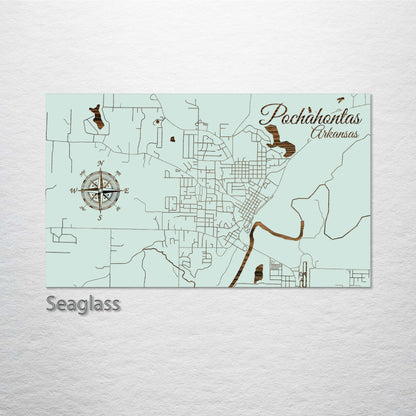 Pocahontas, Arkansas Street Map