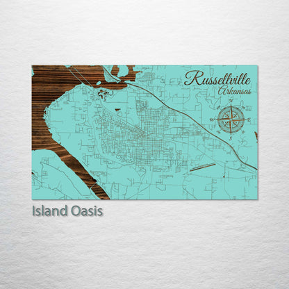 Russellville, Arkansas Street Map