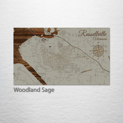 Russellville, Arkansas Street Map