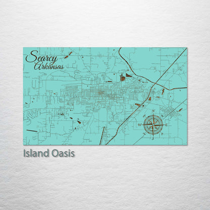 Searcy, Arkansas Street Map