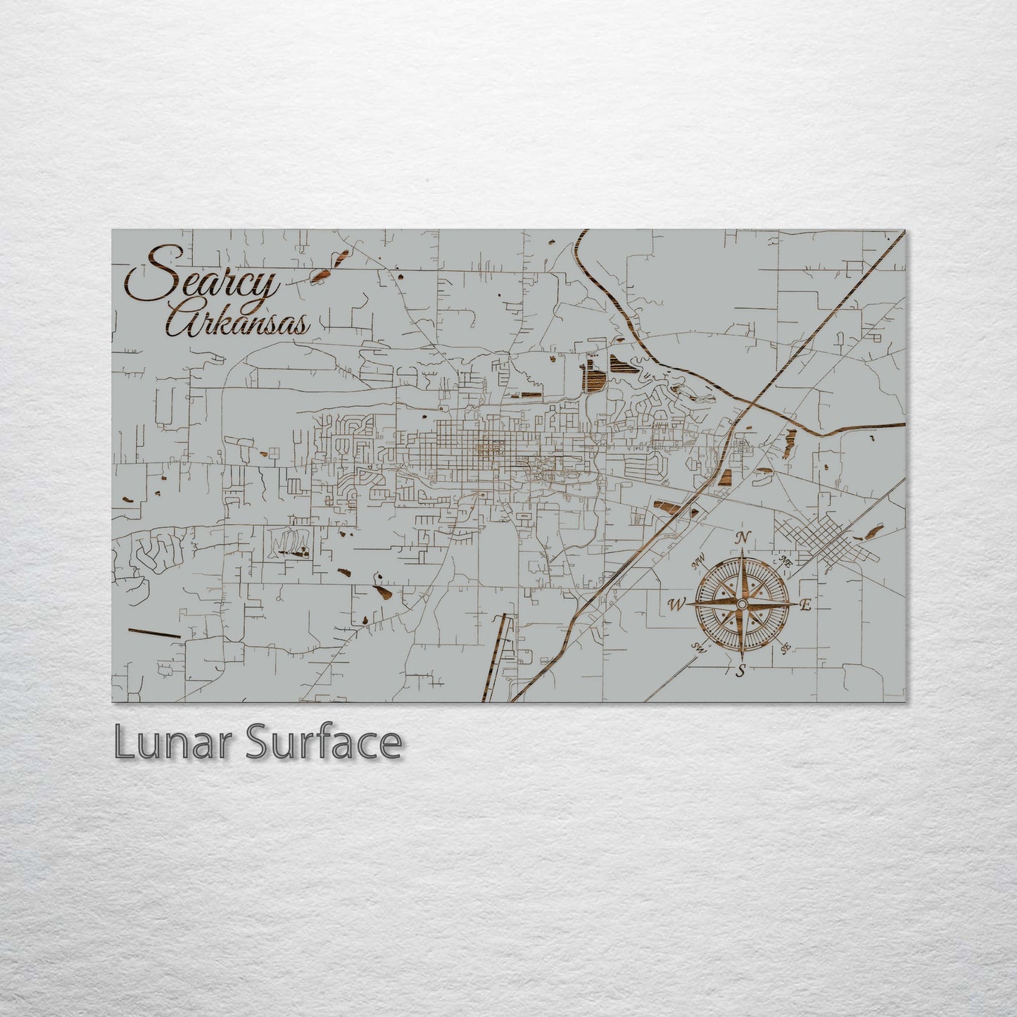 Searcy, Arkansas Street Map