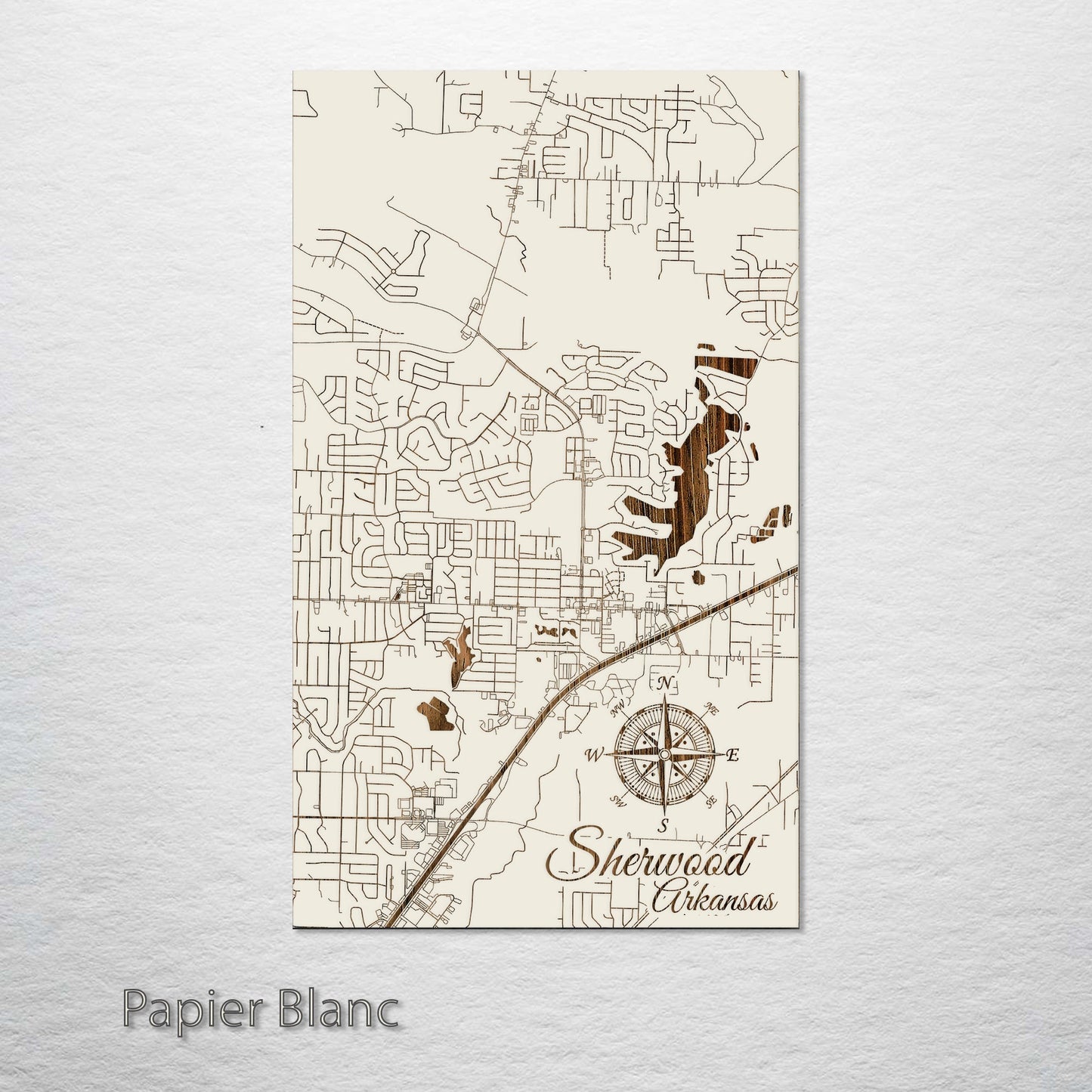 Sherwood, Arkansas Street Map