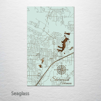 Sherwood, Arkansas Street Map