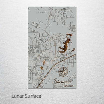 Sherwood, Arkansas Street Map