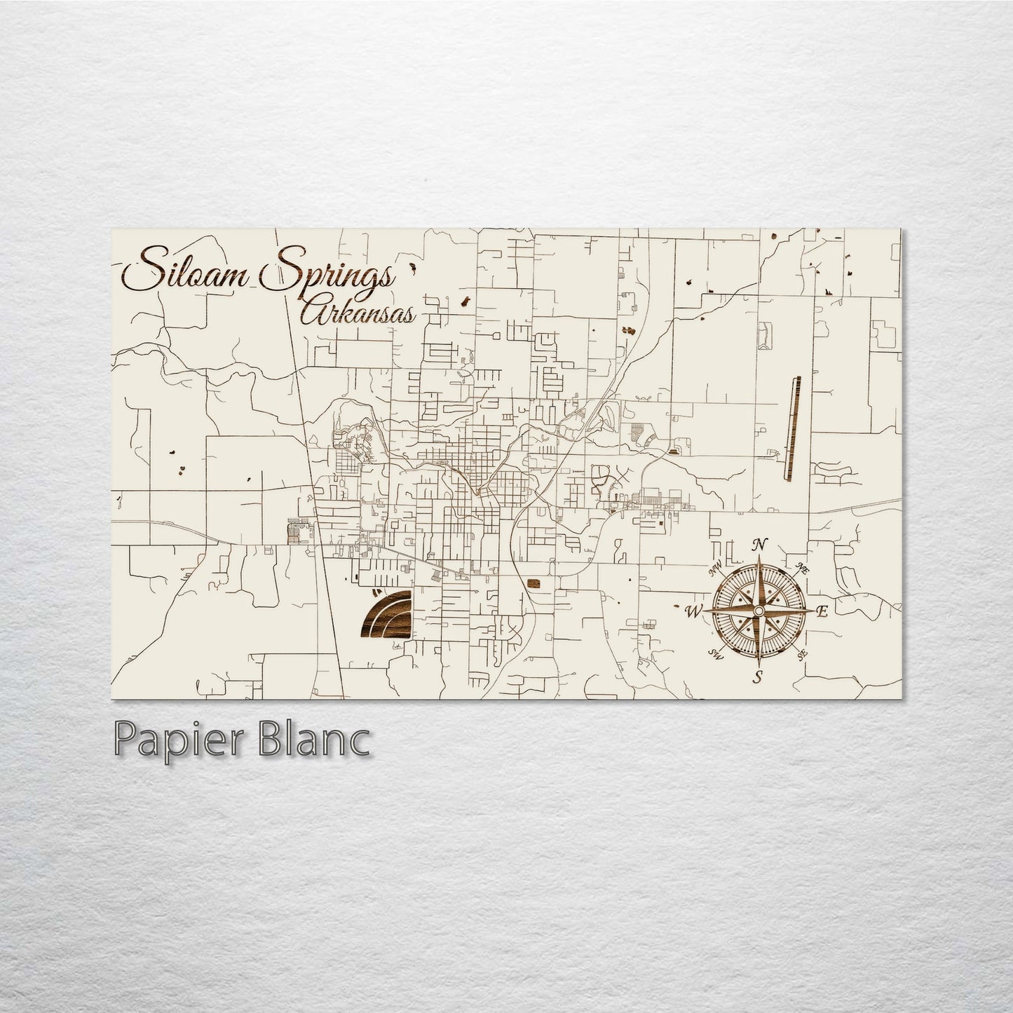 Siloam Springs, Arkansas Street Map