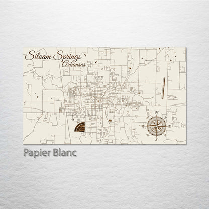 Siloam Springs, Arkansas Street Map