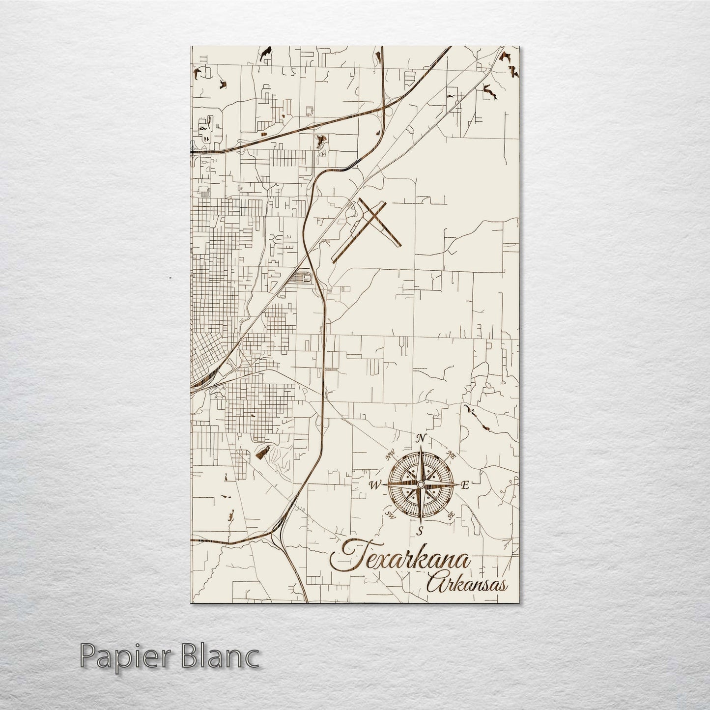 Texarkana, Arkansas Street Map
