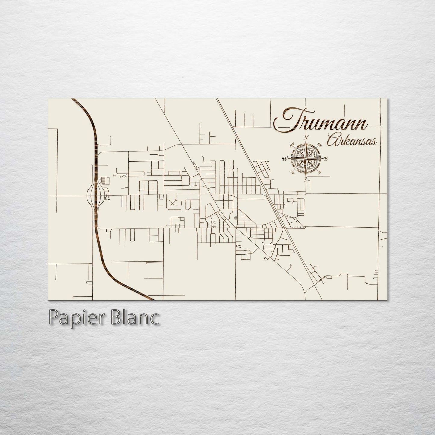 Trumann, Arkansas Street Map