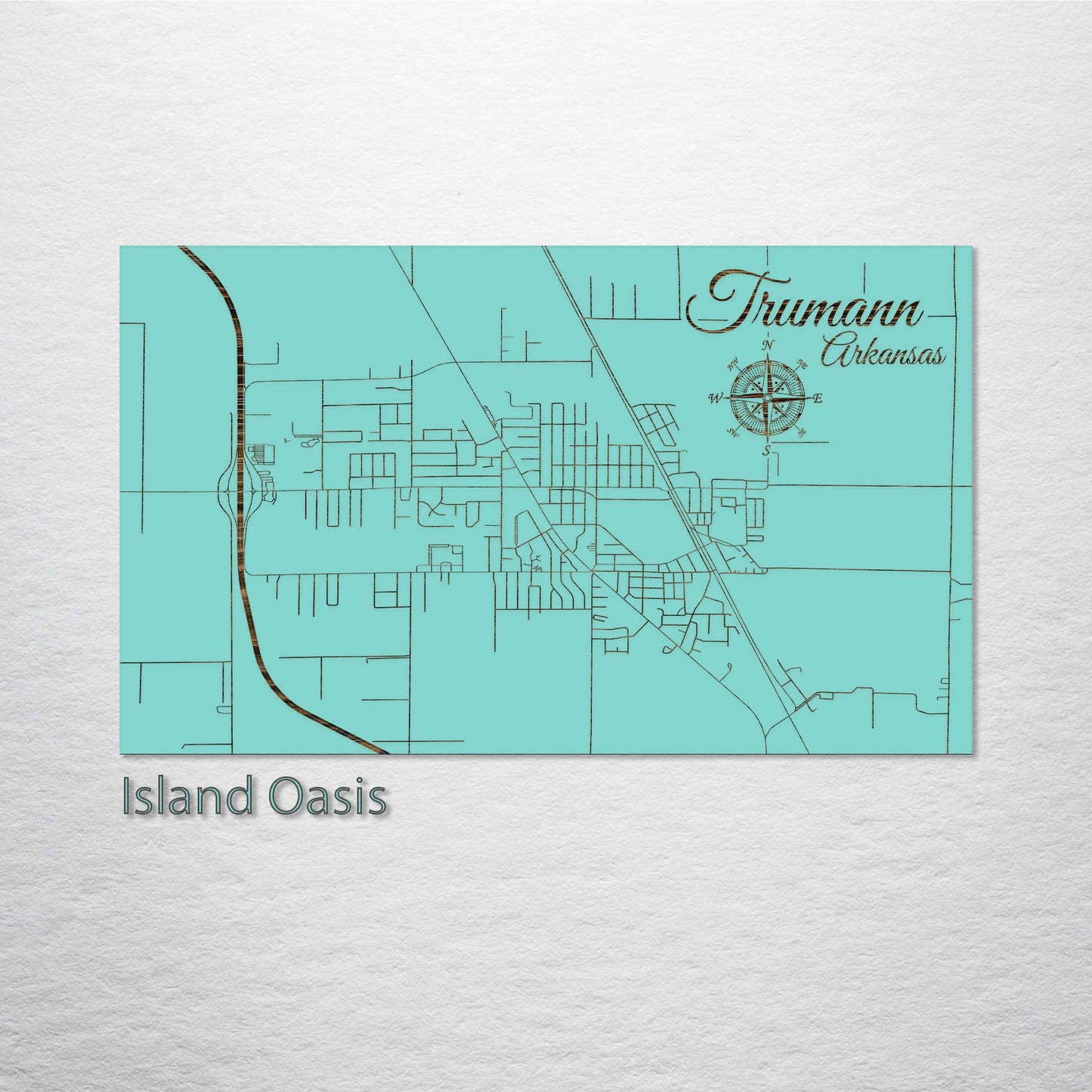 Trumann, Arkansas Street Map