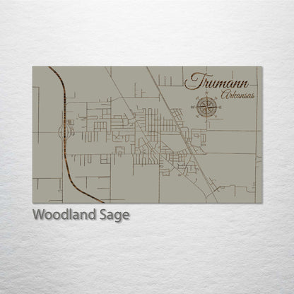 Trumann, Arkansas Street Map