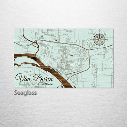 Van Buren, Arkansas Street Map