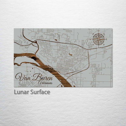 Van Buren, Arkansas Street Map