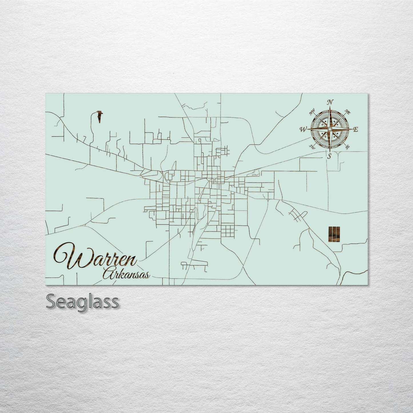 Warren, Arkansas Street Map