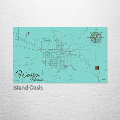 Warren, Arkansas Street Map