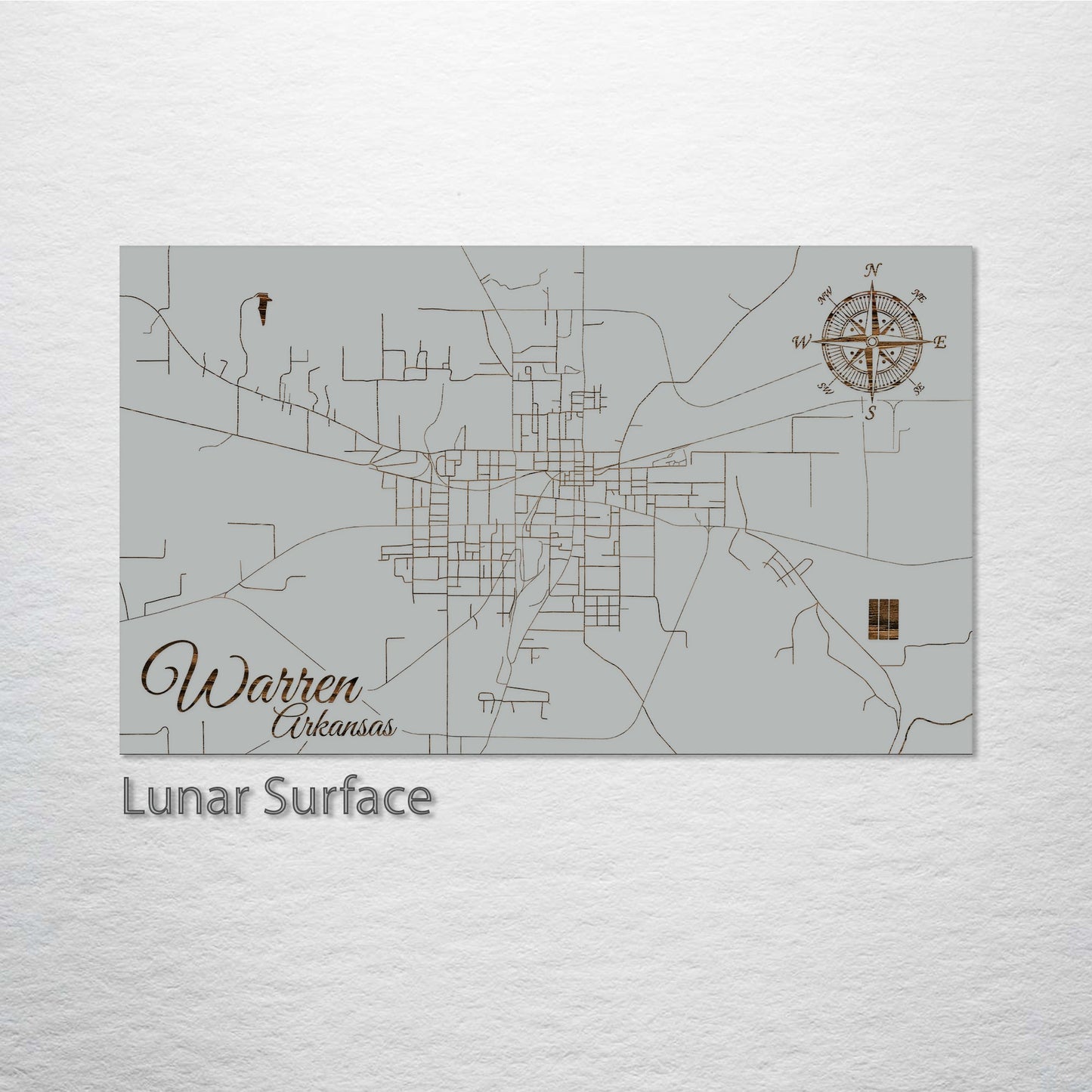 Warren, Arkansas Street Map