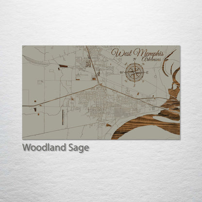 West Memphis, Arkansas Street Map