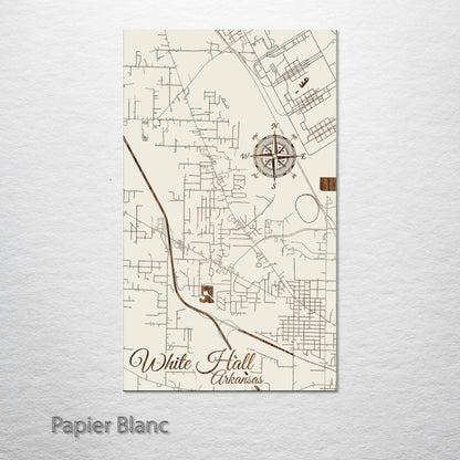 White Hall, Arkansas Street Map