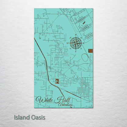 White Hall, Arkansas Street Map