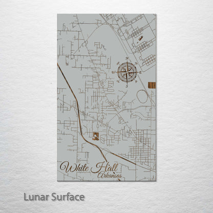 White Hall, Arkansas Street Map