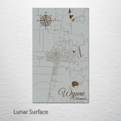 Wynne, Arkansas Street Map