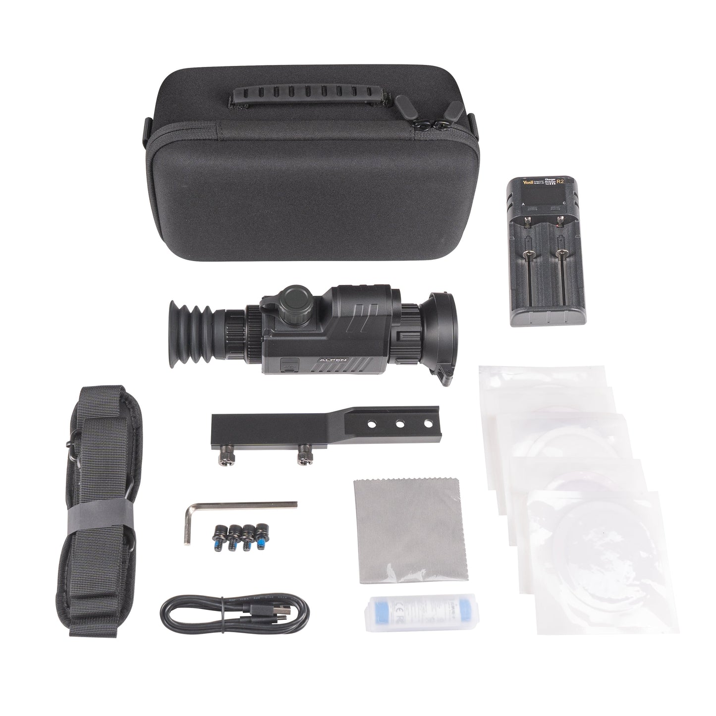 Apex LRF 50mm Mounted Thermal Riflescope