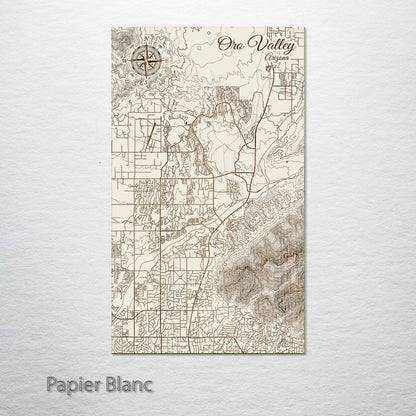 Oro Valley, Arizona Street Map