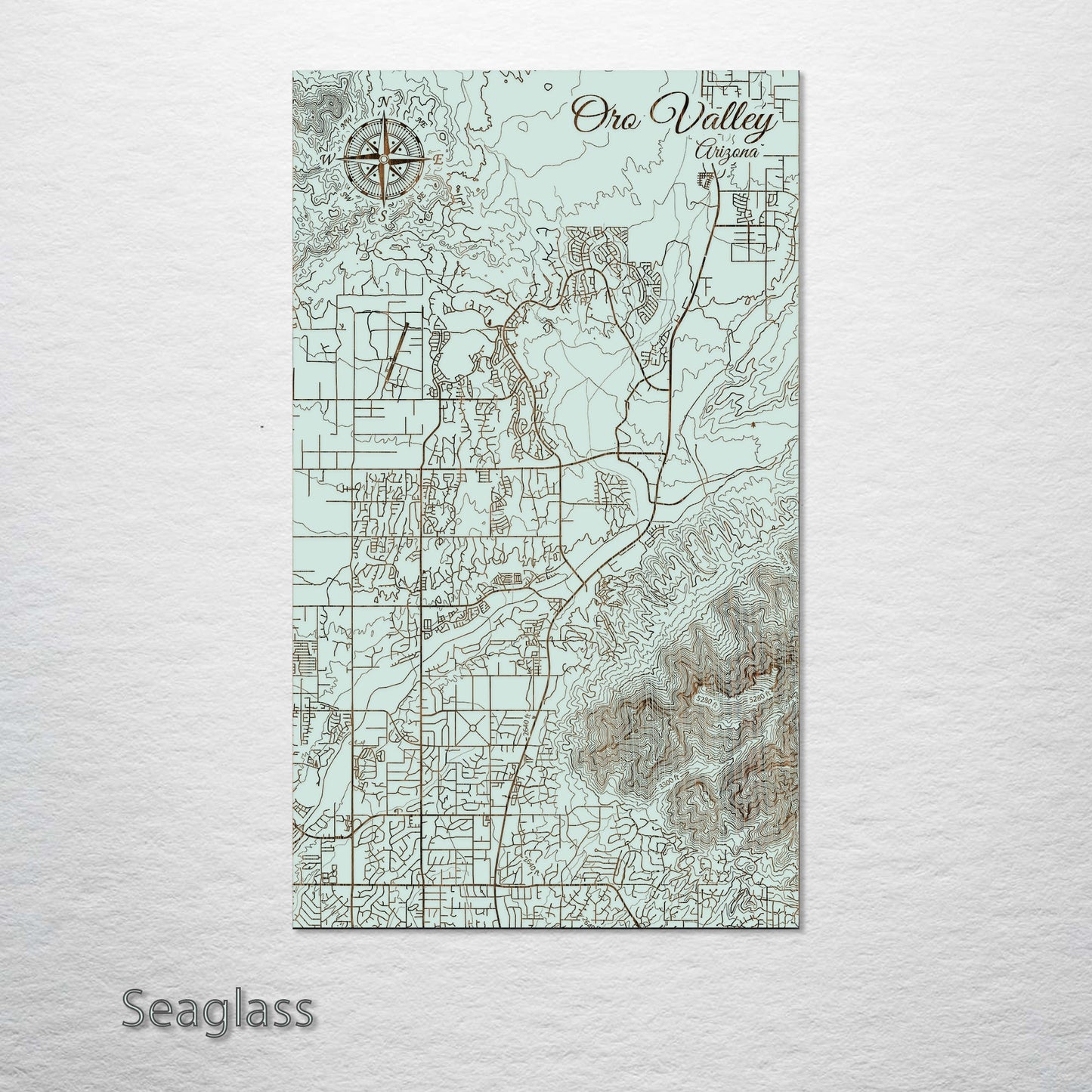 Oro Valley, Arizona Street Map