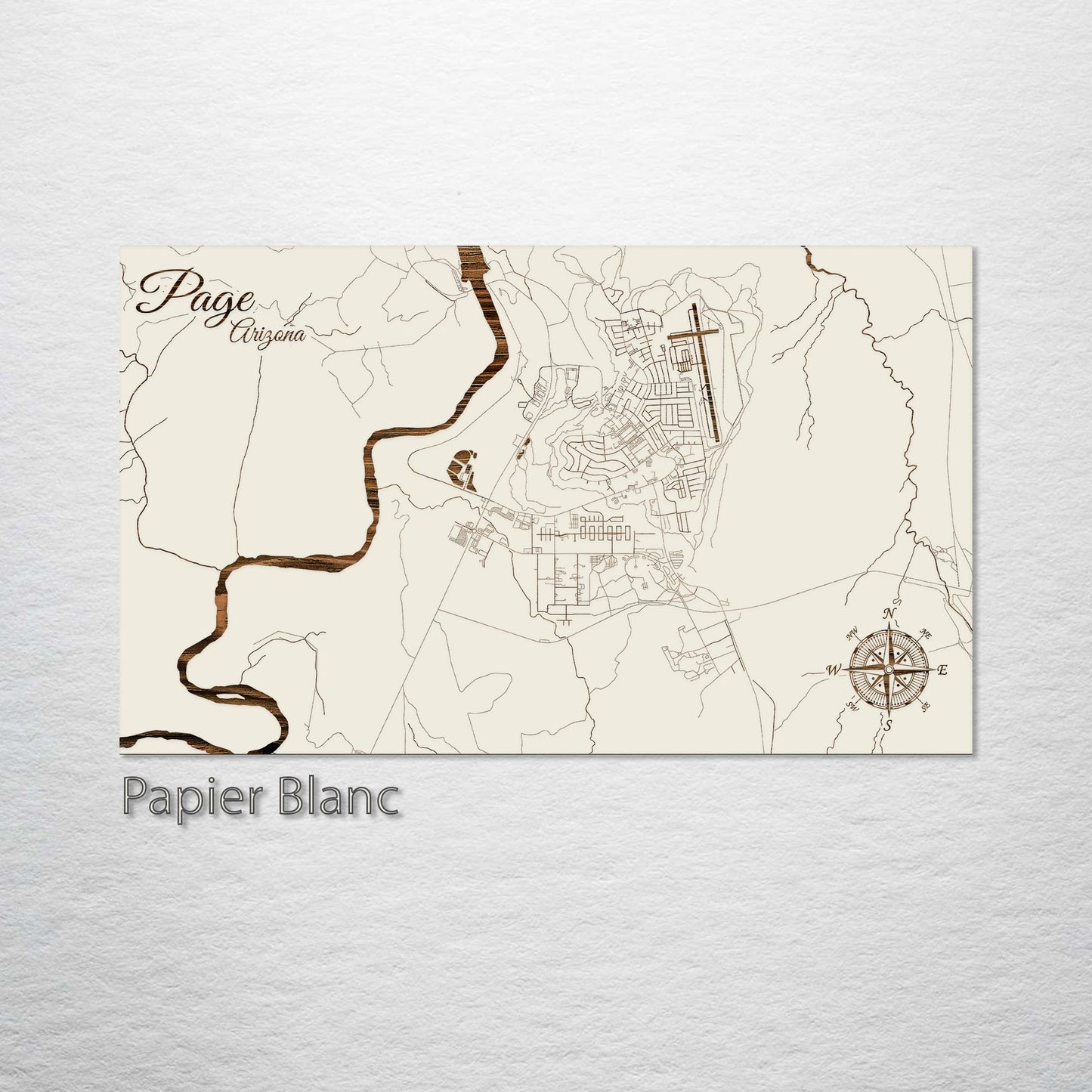 Page, Arizona Street Map