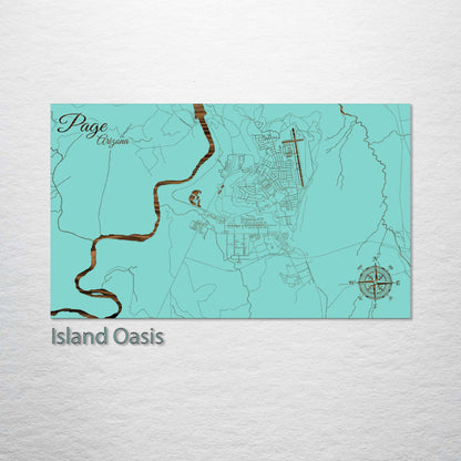 Page, Arizona Street Map