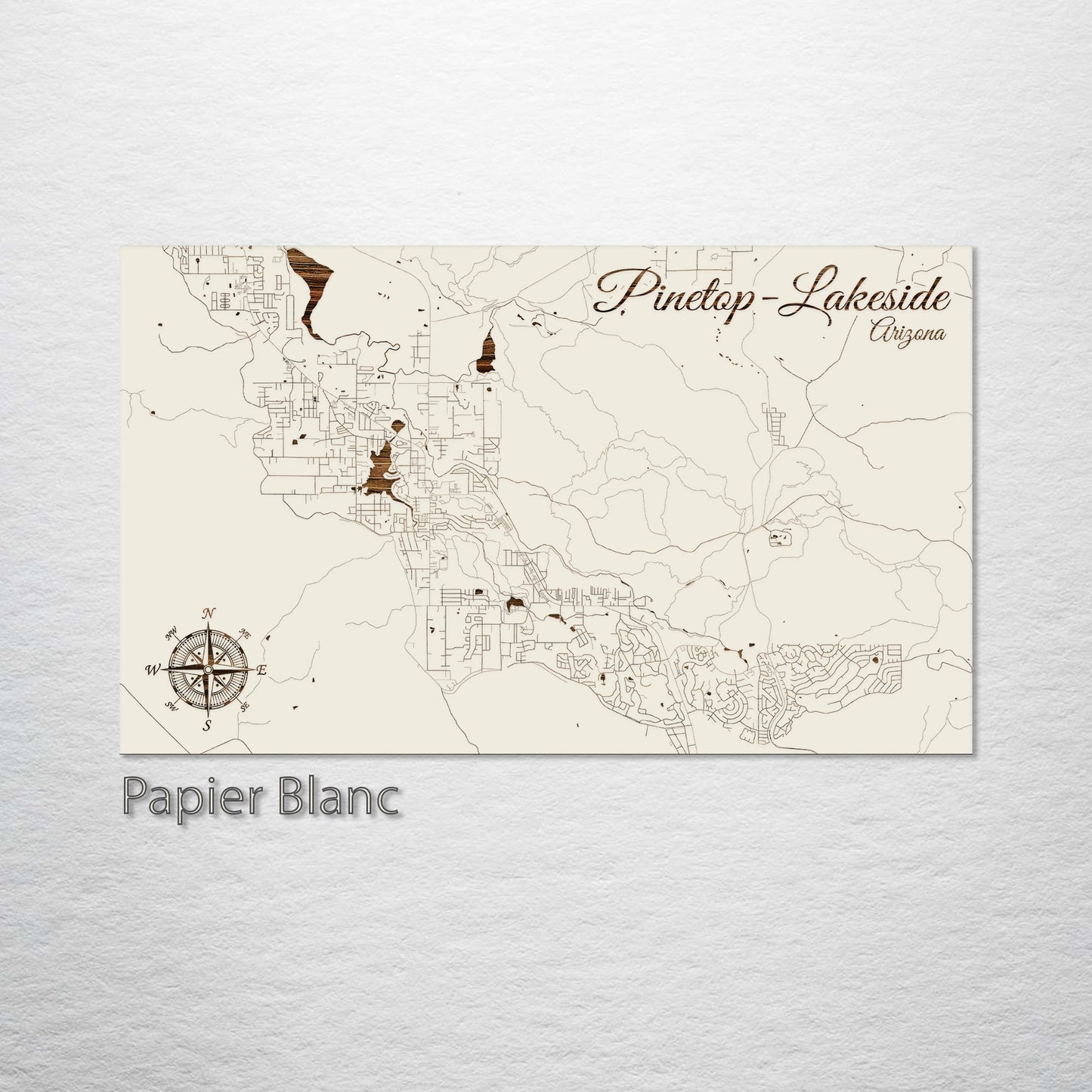 Pinetop-Lakeside, Arizona Street Map