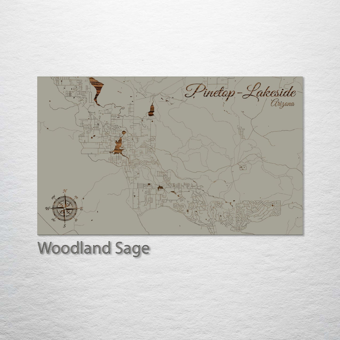 Pinetop-Lakeside, Arizona Street Map