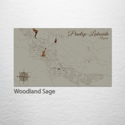 Pinetop-Lakeside, Arizona Street Map