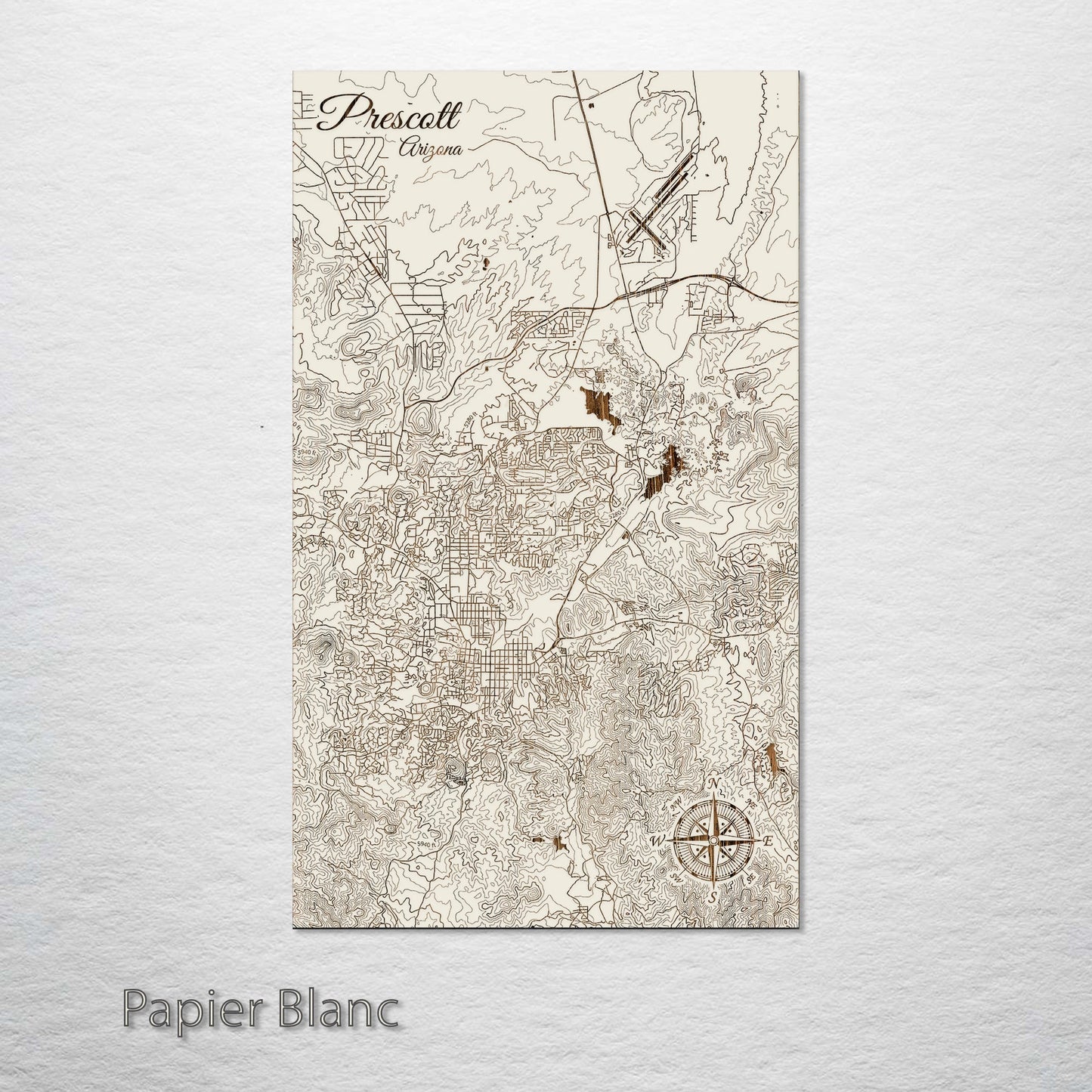 Prescott, Arizona Street Map