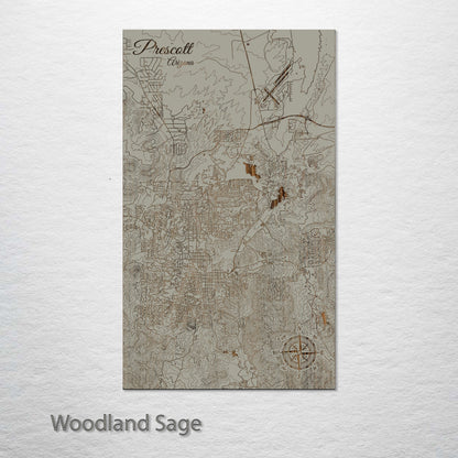 Prescott, Arizona Street Map