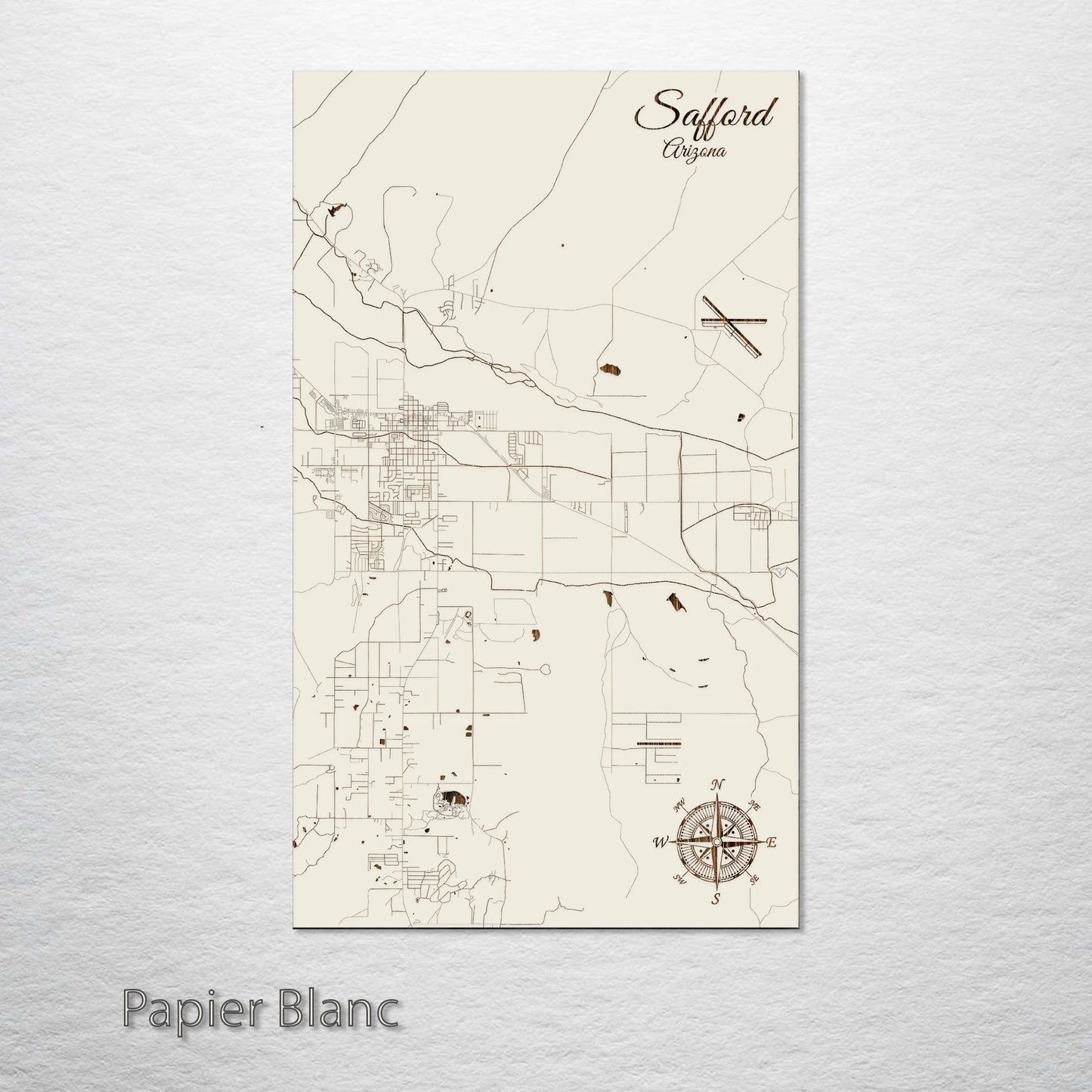 Safford, Arizona Street Map