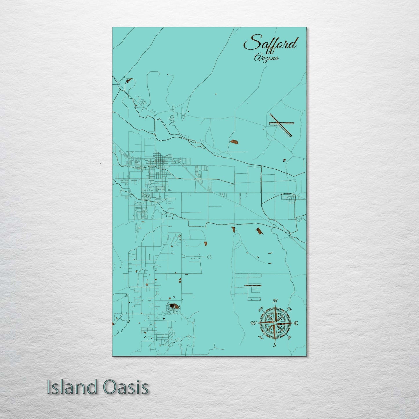Safford, Arizona Street Map