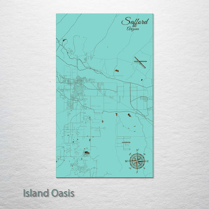 Safford, Arizona Street Map