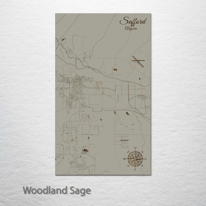 Safford, Arizona Street Map