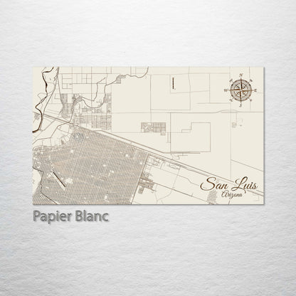 San Luis, Arizona Street Map