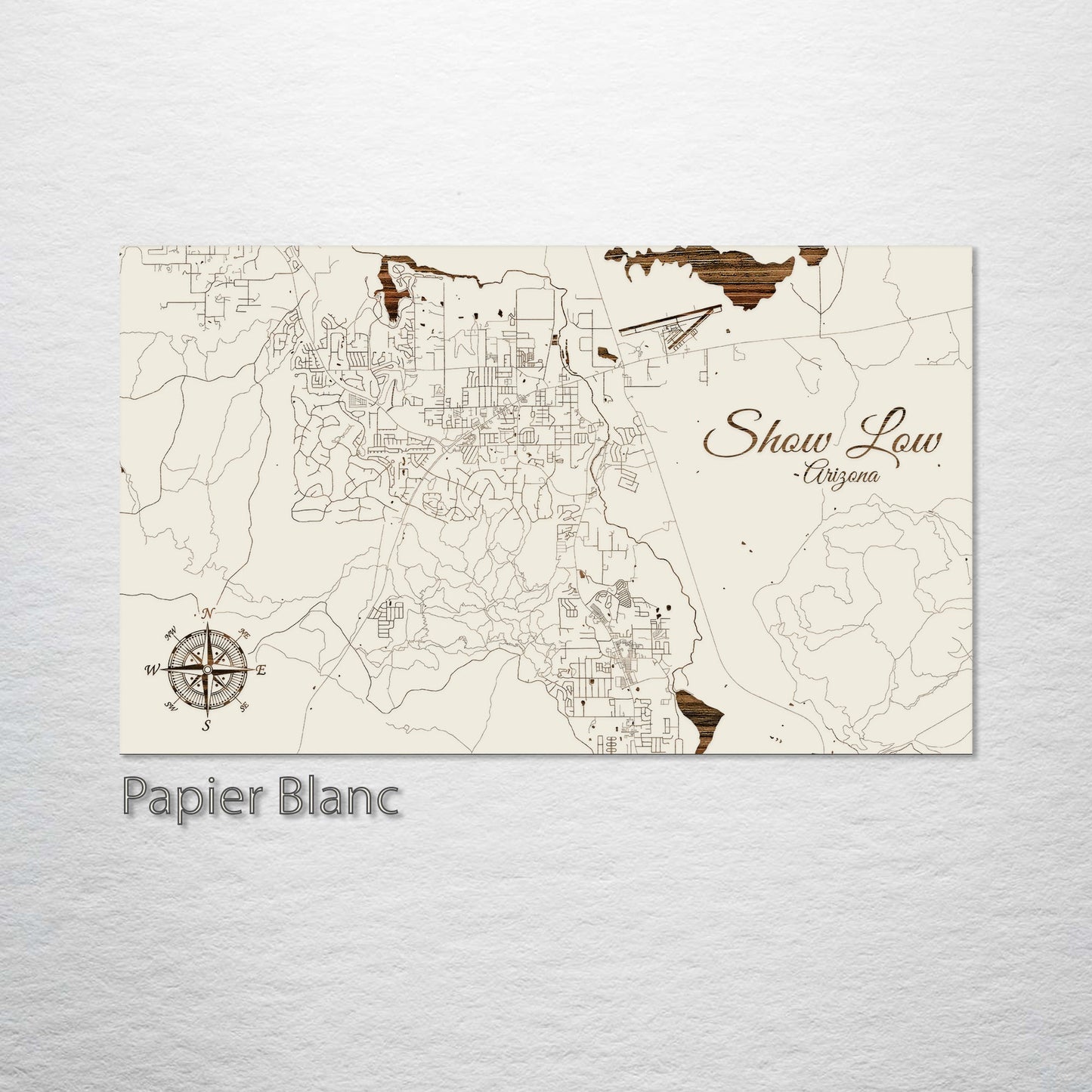 Show Low, Arizona Street Map