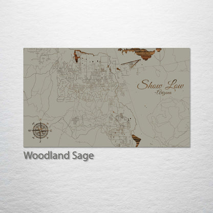 Show Low, Arizona Street Map