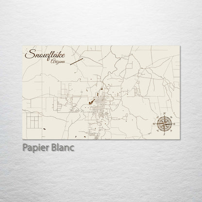 Snowflake, Arizona Street Map