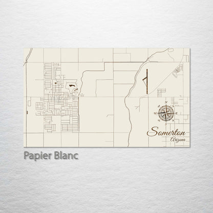 Somerton, Arizona Street Map