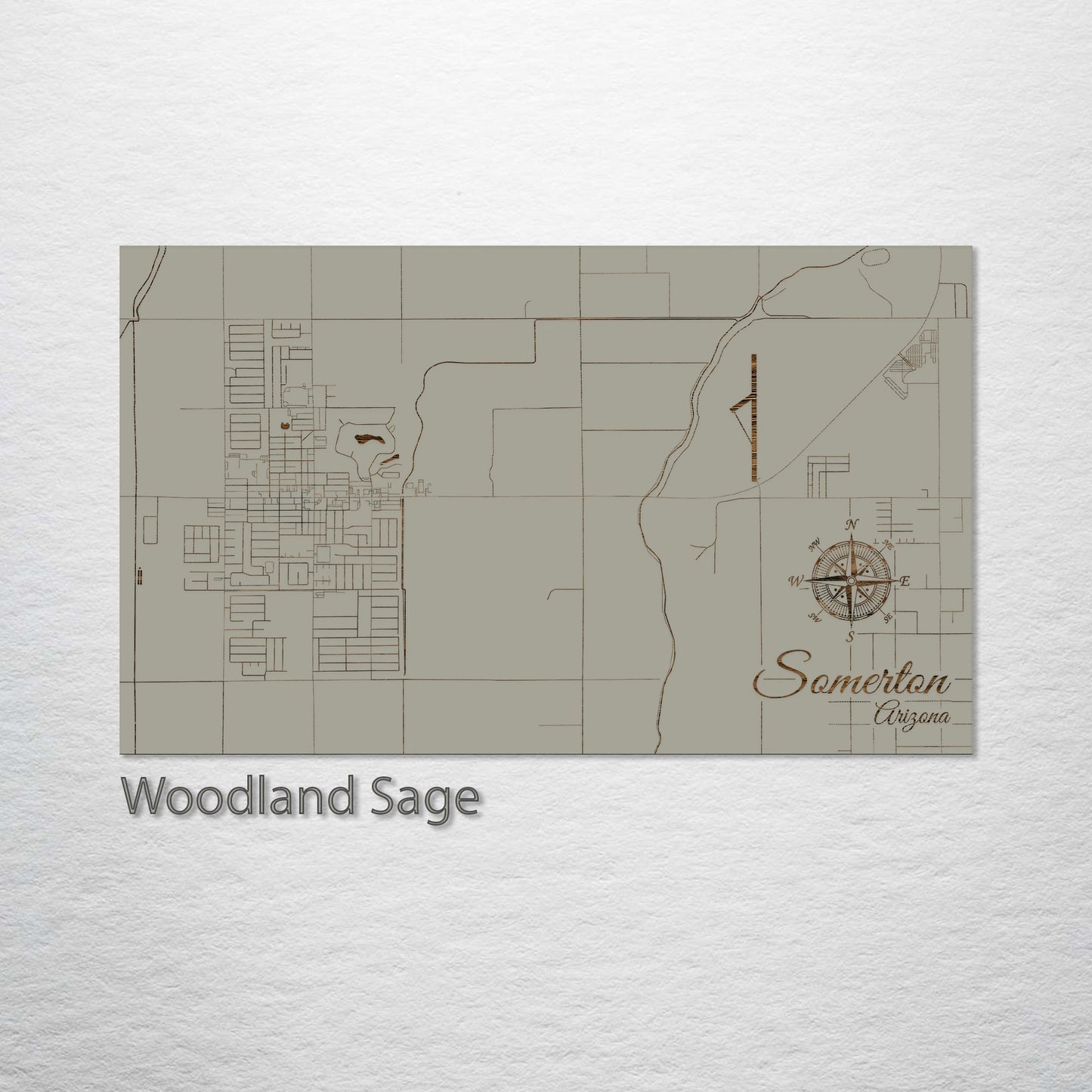 Somerton, Arizona Street Map