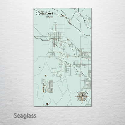 Thatcher, Arizona Street Map