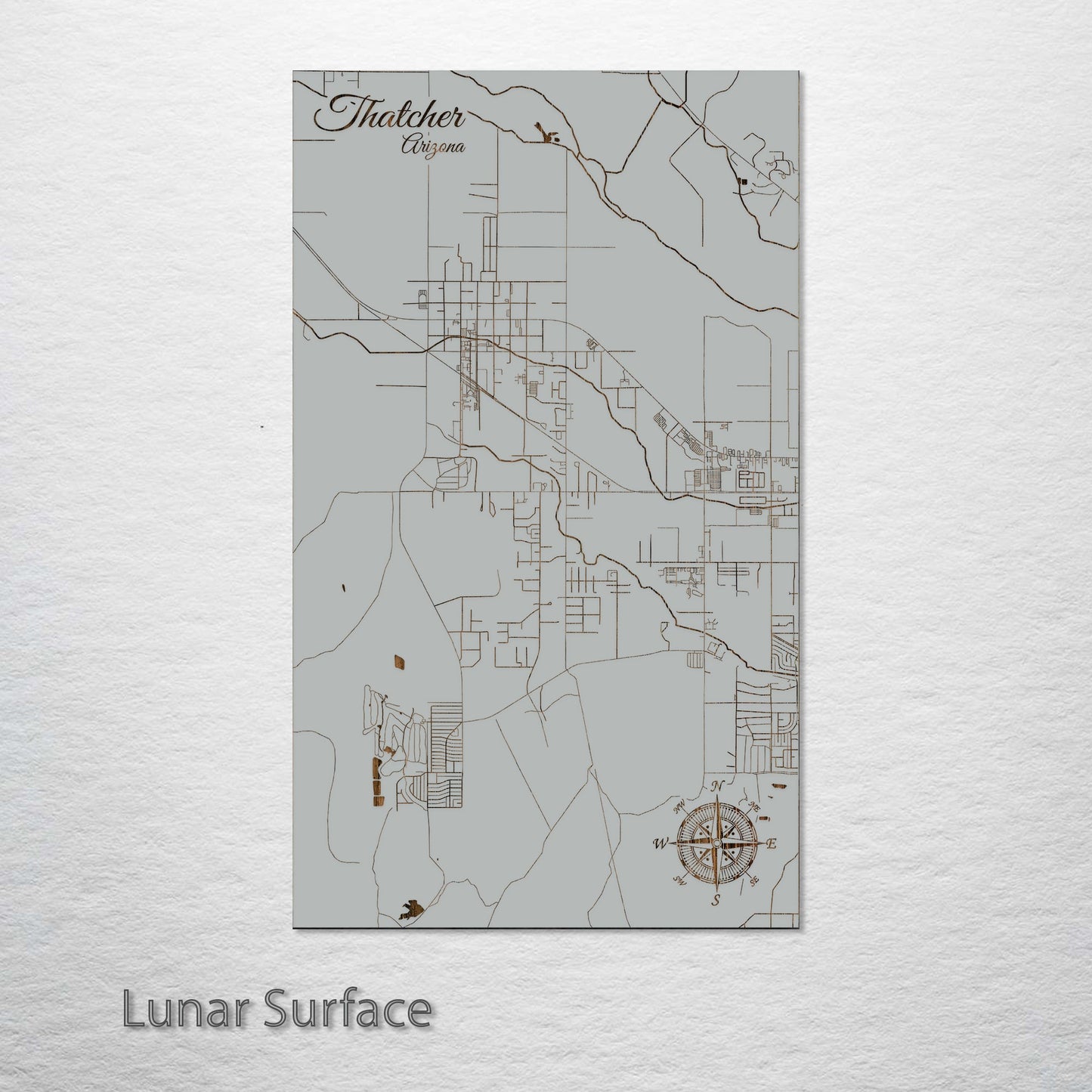 Thatcher, Arizona Street Map