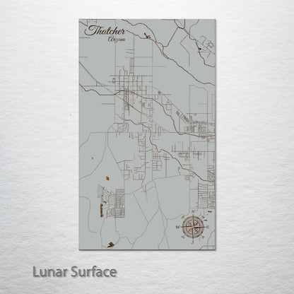 Thatcher, Arizona Street Map