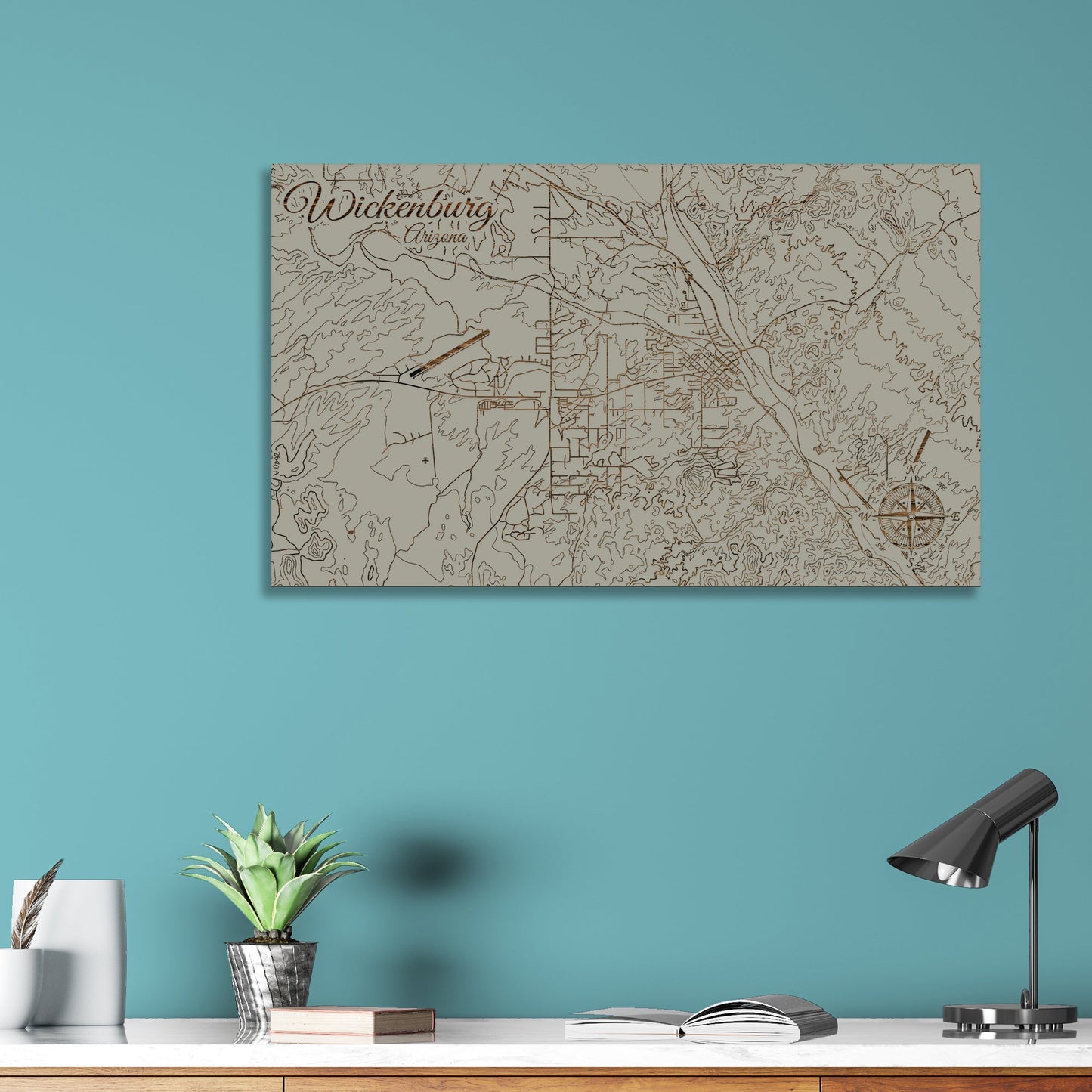 Wickenburg, Arizona Street Map